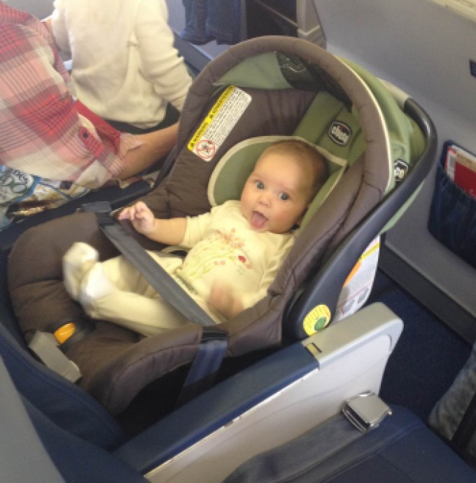 uppababy mesa car seat airplane
